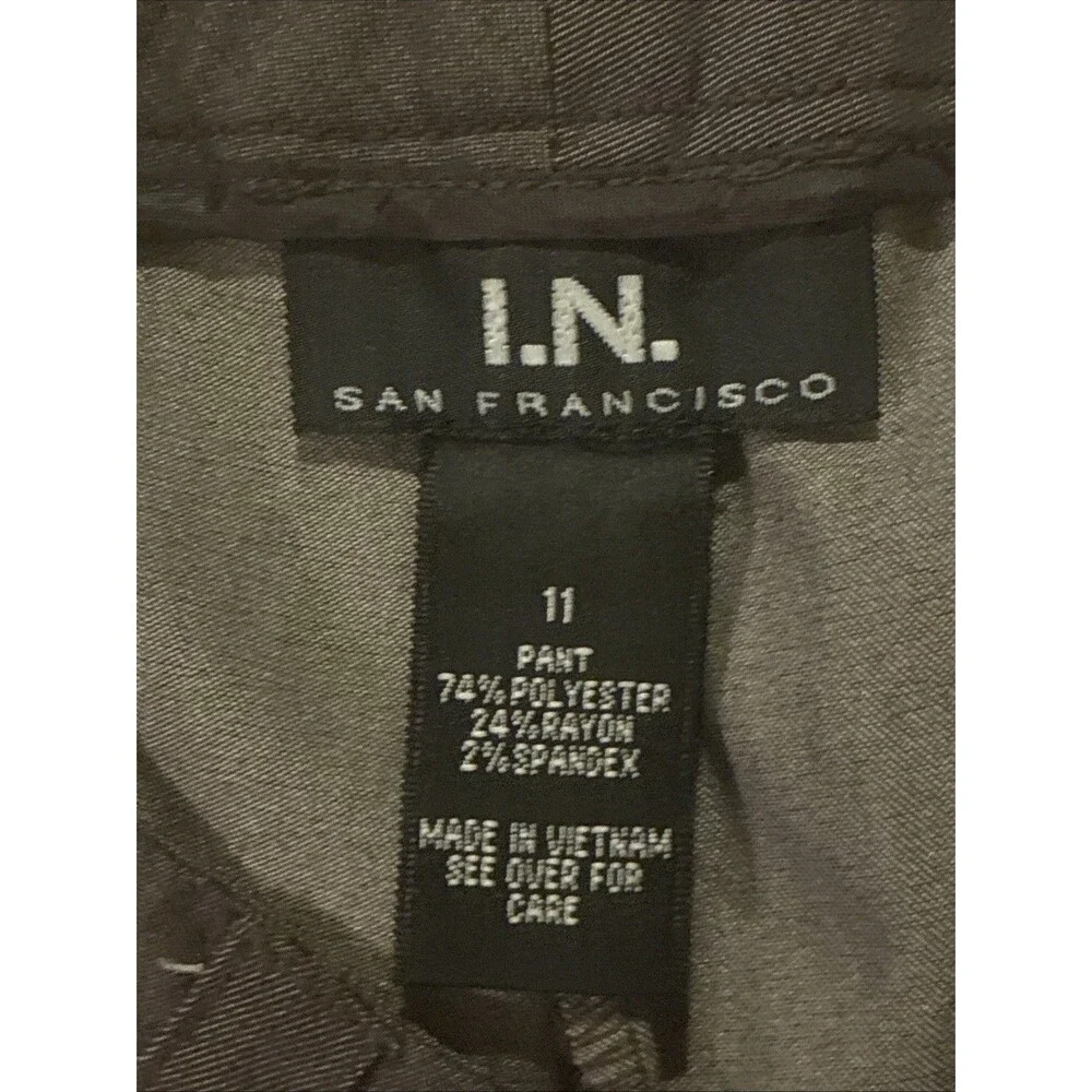 I.N. San Francisco Women’s Brown Dress Pants Size 11